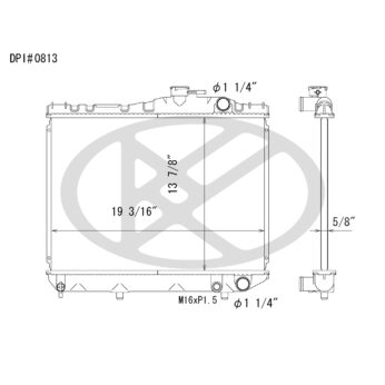 Koyorad C0813 Radiator