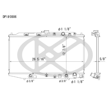 Koyorad C0886 Radiator