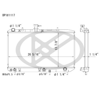 Koyorad C1117 Radiator