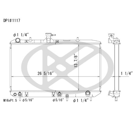 Koyorad C1117 Radiator