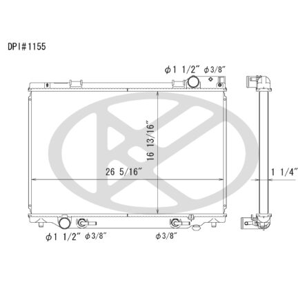 Koyorad C1155 Radiator