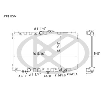 Koyorad C1275 Radiator