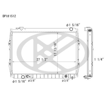 Koyorad C1512 Radiator