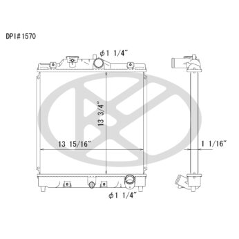 Koyorad C1570 Radiator