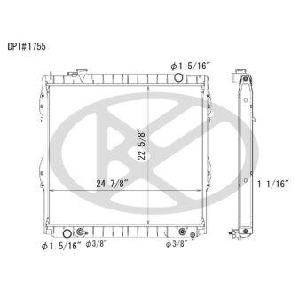 Koyorad A1755 Radiator
