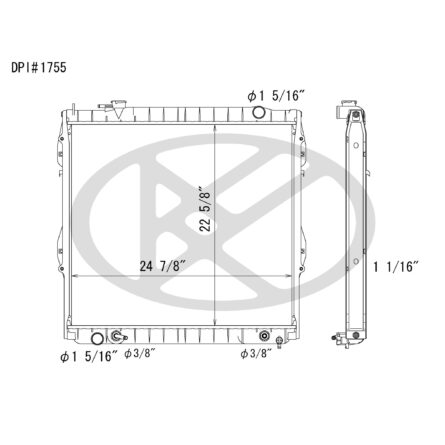 Koyorad A1755 Radiator