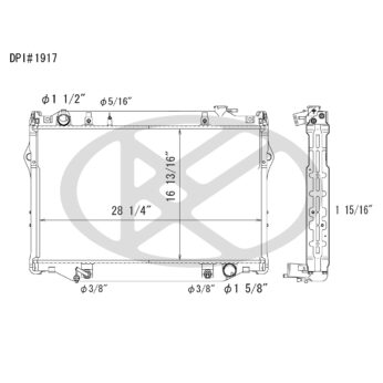 Koyorad C1917 Radiator