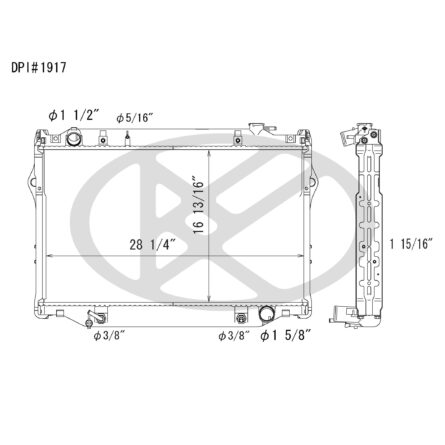 Koyorad C1917 Radiator