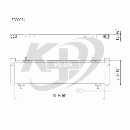 Koyorad EC0003 Automatic Transmission Oil Cooler