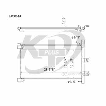 Koyorad EC0004 Automatic Transmission Oil Cooler