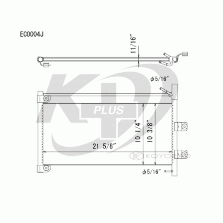 Koyorad EC0004 Automatic Transmission Oil Cooler