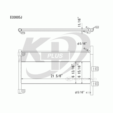 Koyorad EC0005 Automatic Transmission Oil Cooler