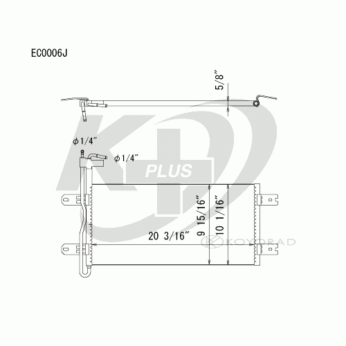 Koyorad EC0006 Automatic Transmission Oil Cooler