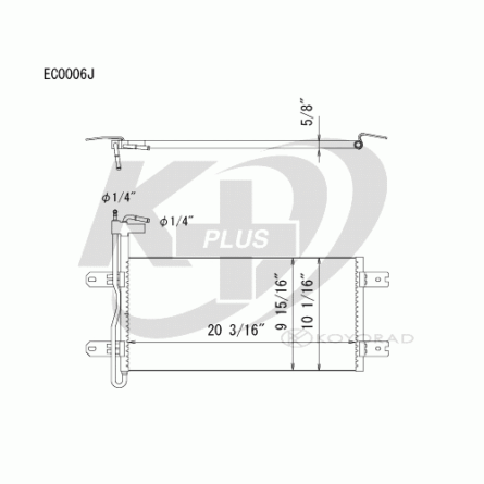 Koyorad EC0006 Automatic Transmission Oil Cooler