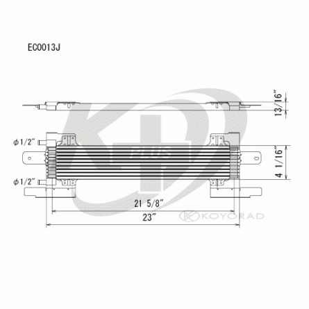 Koyorad EC0013 Automatic Transmission Oil Cooler