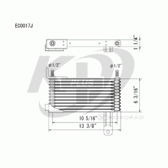 Koyorad EC0017J External Oil Cooler