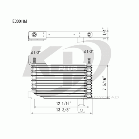 Koyorad EC0018 Automatic Transmission Oil Cooler