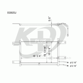 Koyorad EC0025 Automatic Transmission Oil Cooler