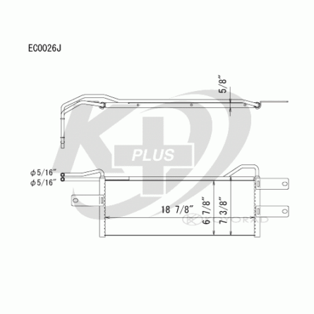 Koyorad EC0026 Automatic Transmission Oil Cooler