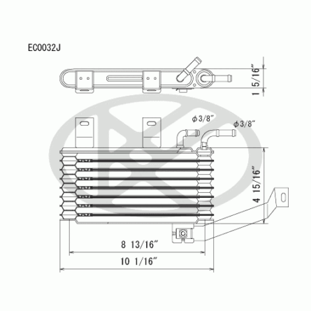 Koyorad EC0032 Automatic Transmission Oil Cooler