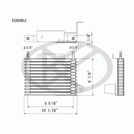 Koyorad EC0040 Automatic Transmission Oil Cooler