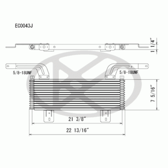 Koyorad EC0043 Automatic Transmission Oil Cooler