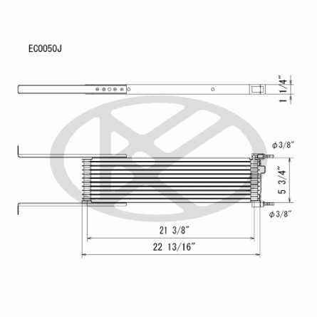 Koyorad EC0050 Automatic Transmission Oil Cooler