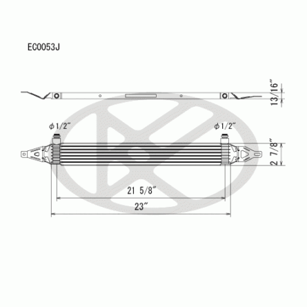 Koyorad EC0053 Automatic Transmission Oil Cooler