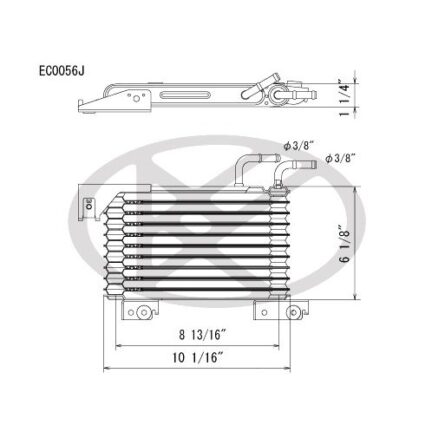 Koyorad EC0056 Automatic Transmission Oil Cooler