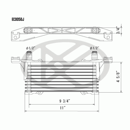 Koyorad EC0058 Automatic Transmission Oil Cooler