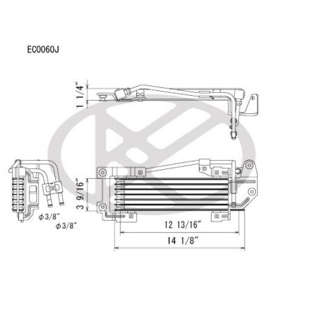 Koyorad EC0060 Automatic Transmission Oil Cooler