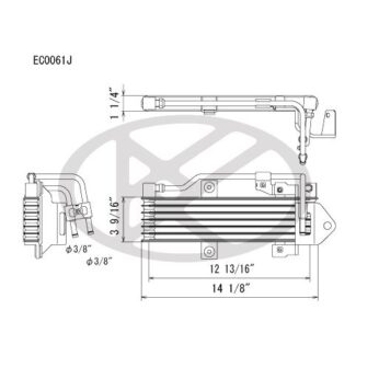 Koyorad EC0061 Automatic Transmission Oil Cooler