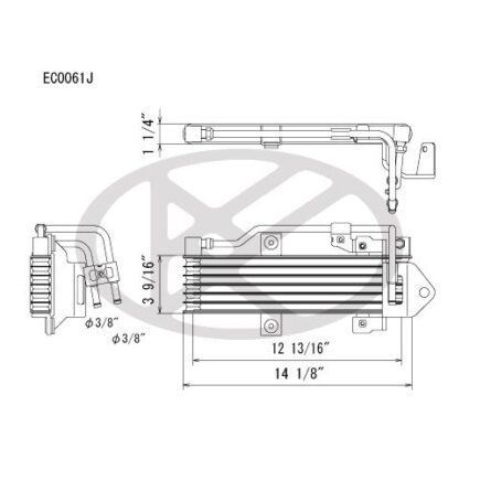 Koyorad EC0061 Automatic Transmission Oil Cooler