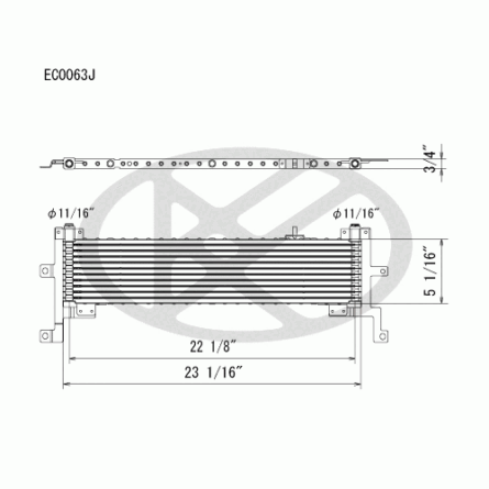 Koyorad EC0063 Automatic Transmission Oil Cooler