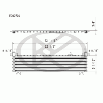 Koyorad EC0070 Automatic Transmission Oil Cooler