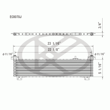 Koyorad EC0070 Automatic Transmission Oil Cooler