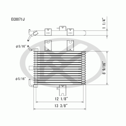 Koyorad EC0071 Automatic Transmission Oil Cooler