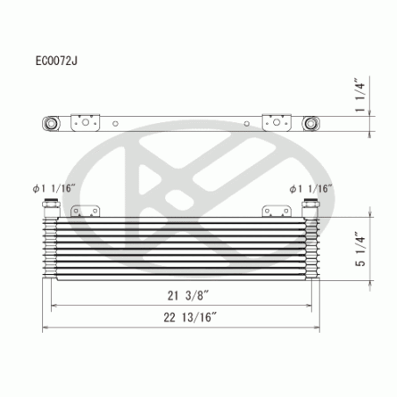 Koyorad EC0072 Automatic Transmission Oil Cooler