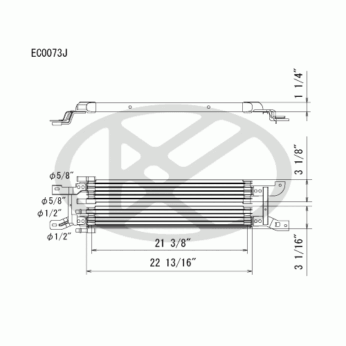 Koyorad EC0073 Automatic Transmission Oil Cooler