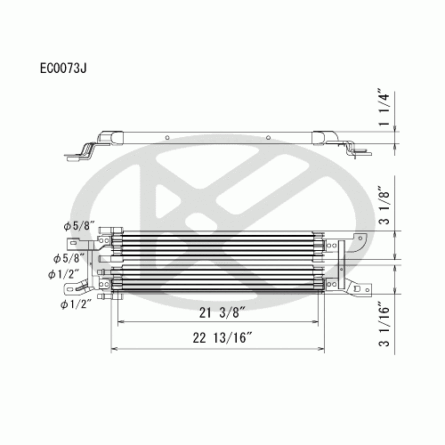 Koyorad EC0073 Automatic Transmission Oil Cooler