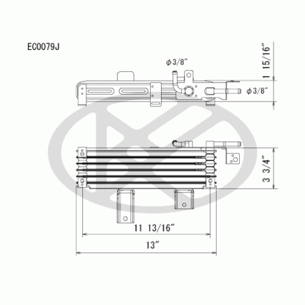 Koyorad EC0079 Automatic Transmission Oil Cooler